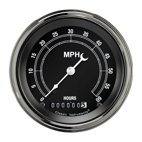Traditional 3 3_8_ Low Speed Speedometer LSTR